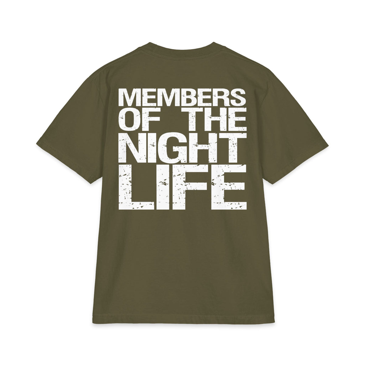 Members of the Night Life Signature Heavyweight Short Sleeve