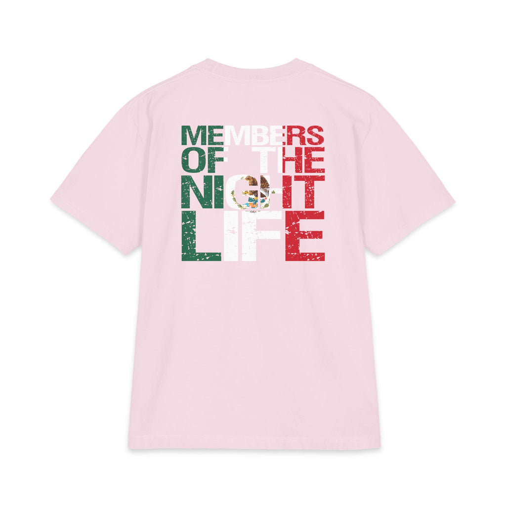 Members of the Nightlife — Mexican Flag Graphic Tee