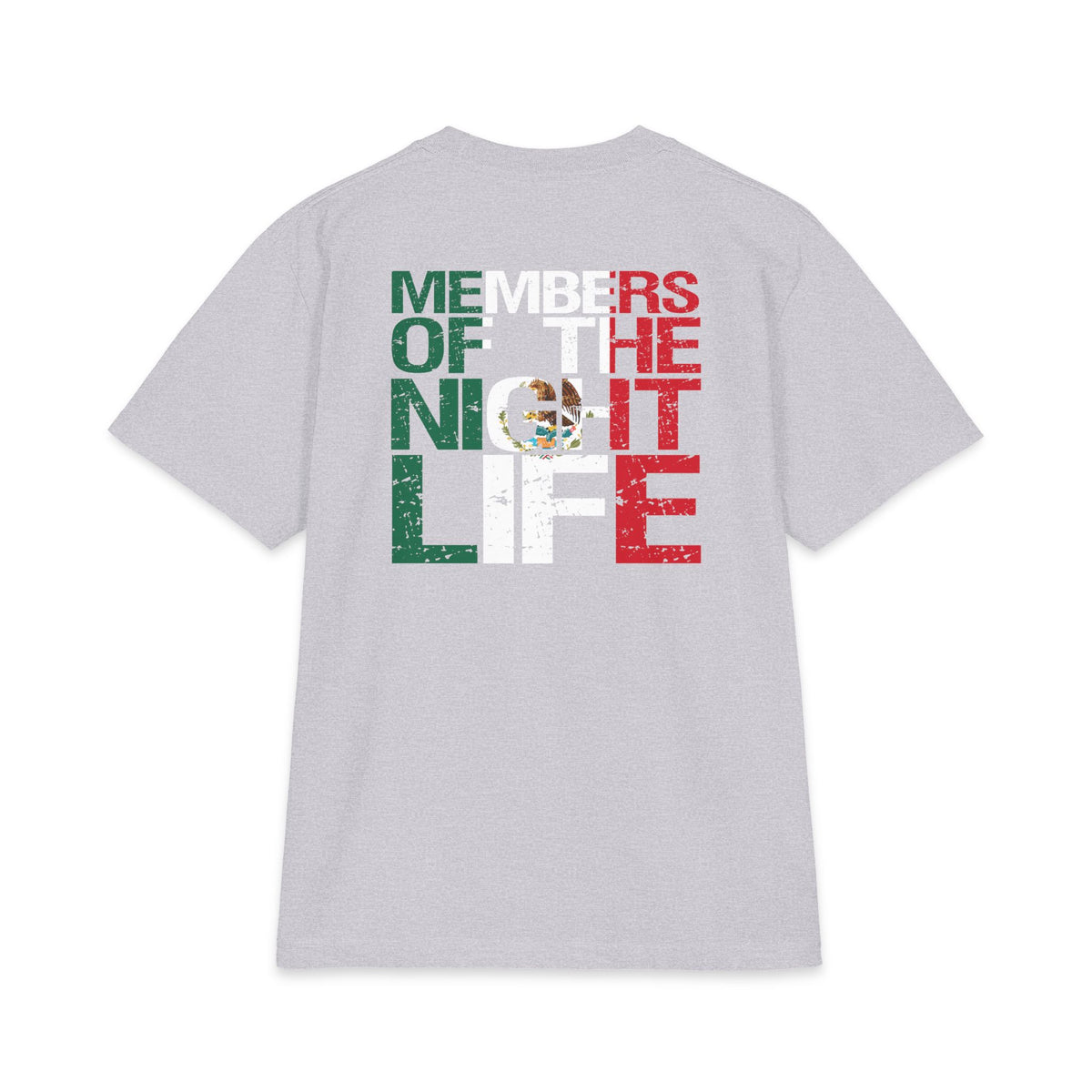 Members of the Nightlife — Mexican Flag Graphic Tee