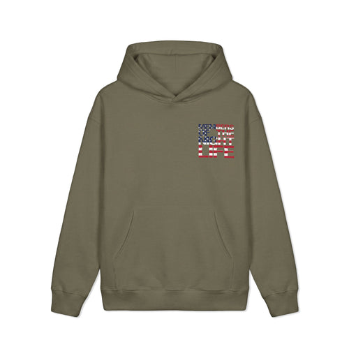 Members of the Night Life American Flag Heavyweight Hoodie