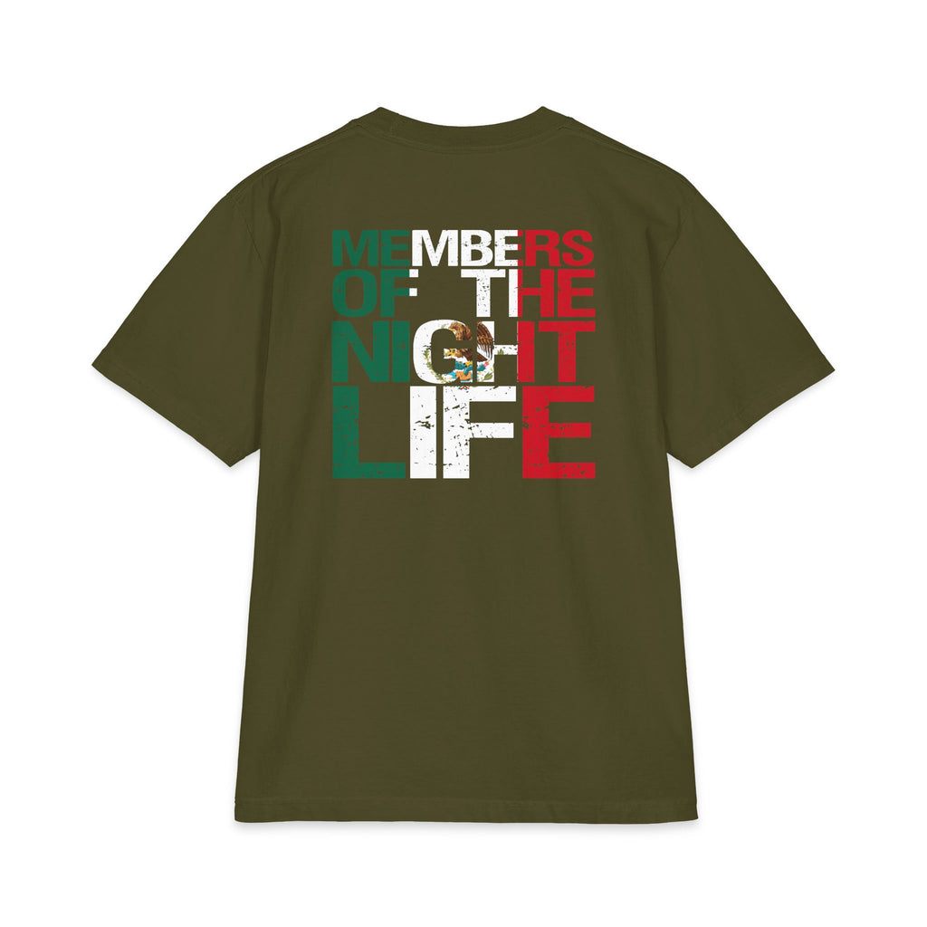 Members of the Nightlife — Mexican Flag Graphic Tee