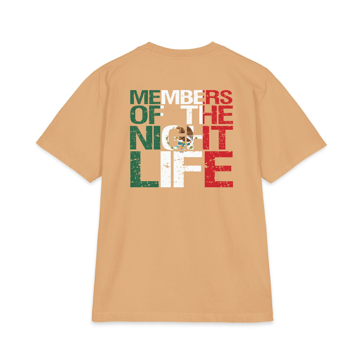 Members of the Nightlife — Mexican Flag Graphic Tee