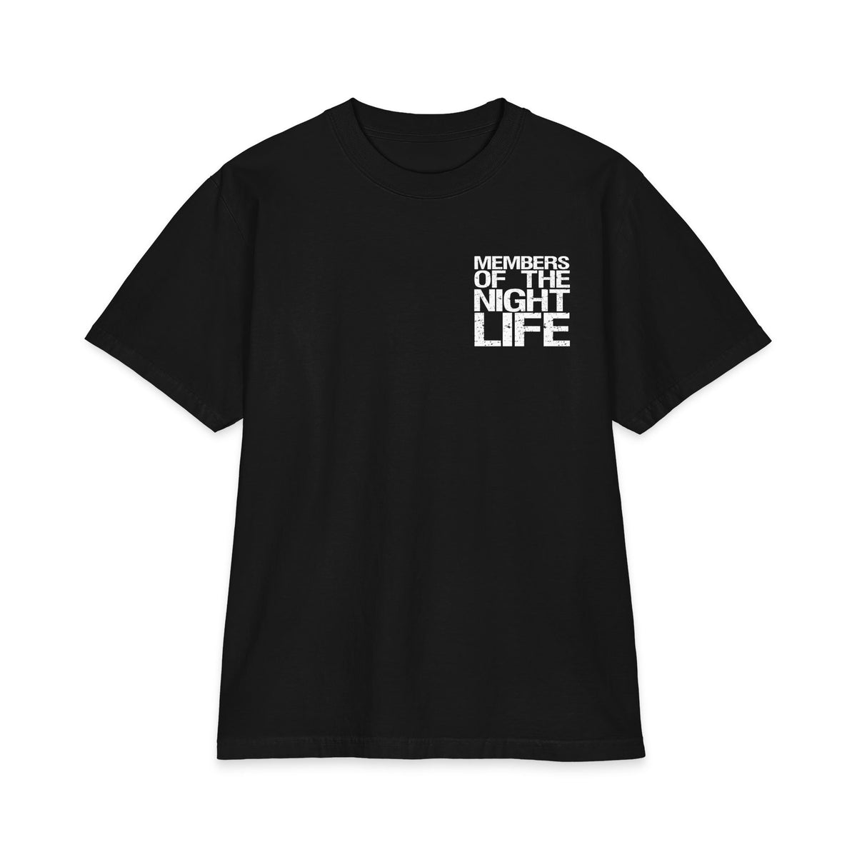 Members of the Night Life Signature Heavyweight Short Sleeve