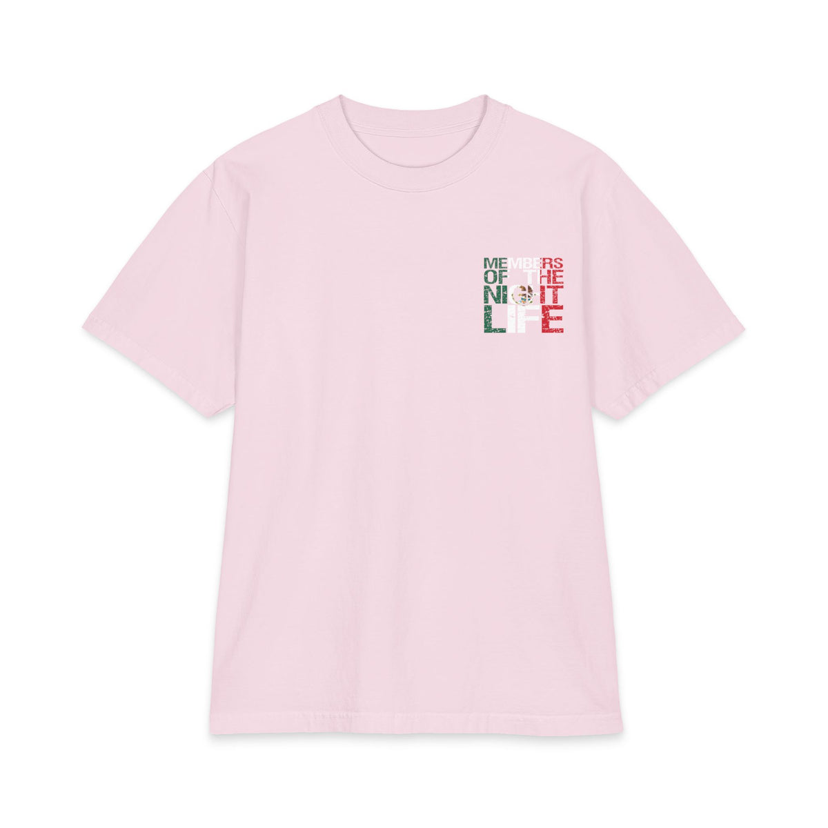 Members of the Nightlife — Mexican Flag Graphic Tee