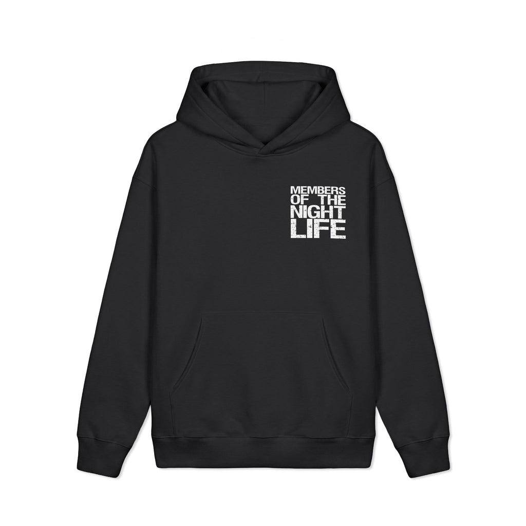 Members of the Night Life Signature Heavyweight Hoodie