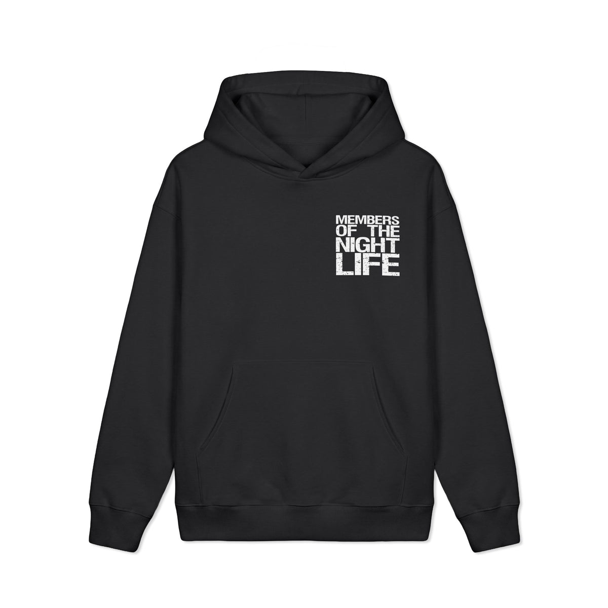 Members of the Night Life Signature Heavyweight Hoodie