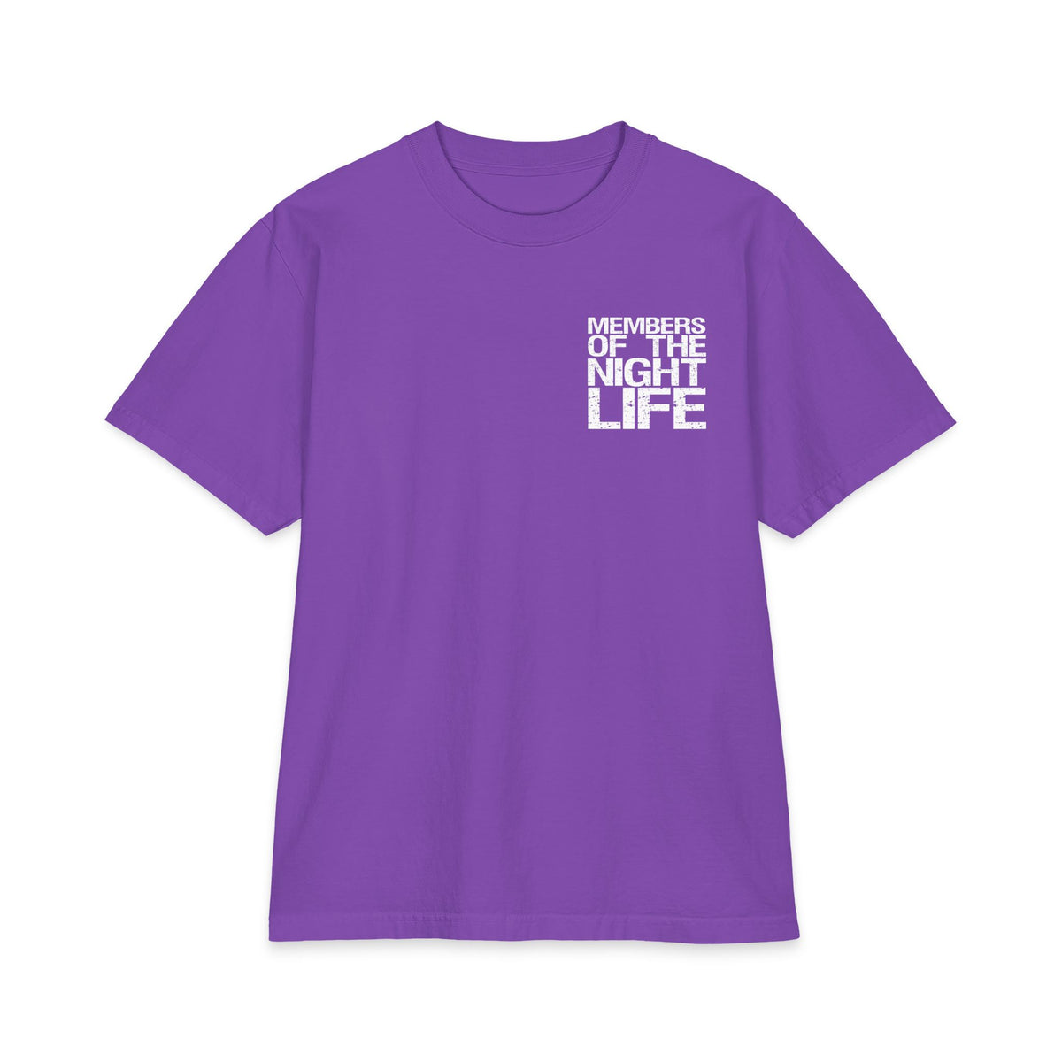 Members of the Night Life Signature Heavyweight Short Sleeve