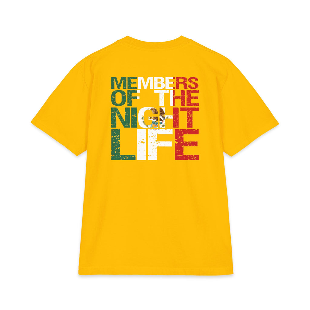 Members of the Nightlife — Mexican Flag Graphic Tee