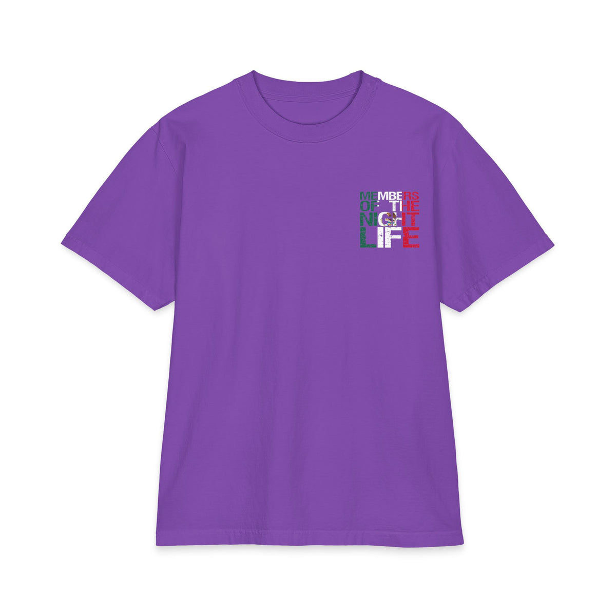 Members of the Nightlife — Mexican Flag Graphic Tee