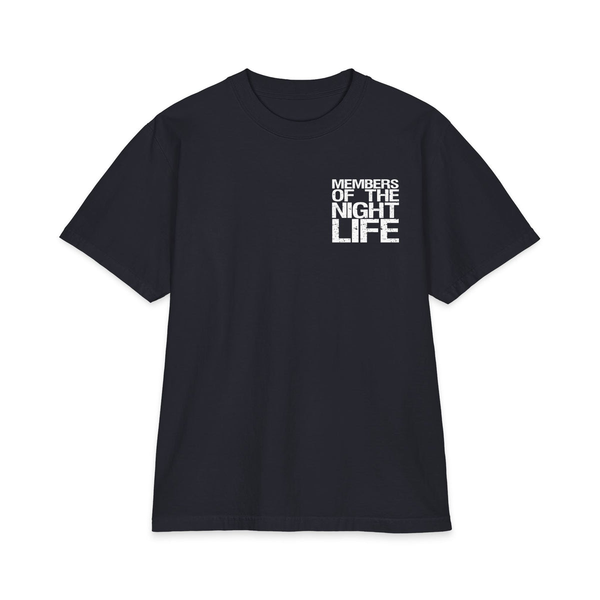 Members of the Night Life Signature Heavyweight Short Sleeve
