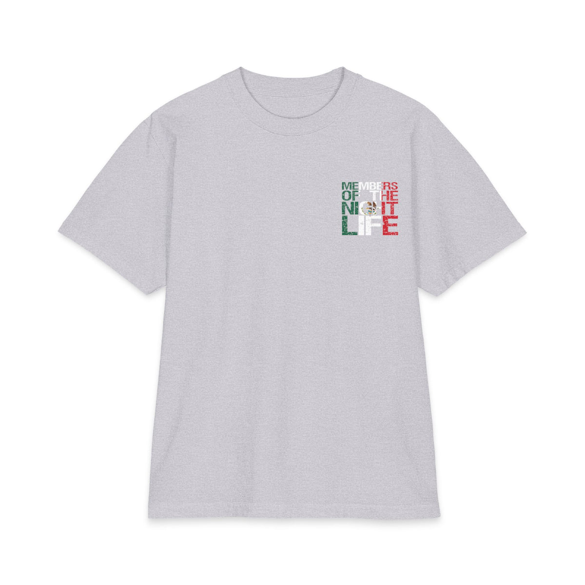 Members of the Nightlife — Mexican Flag Graphic Tee