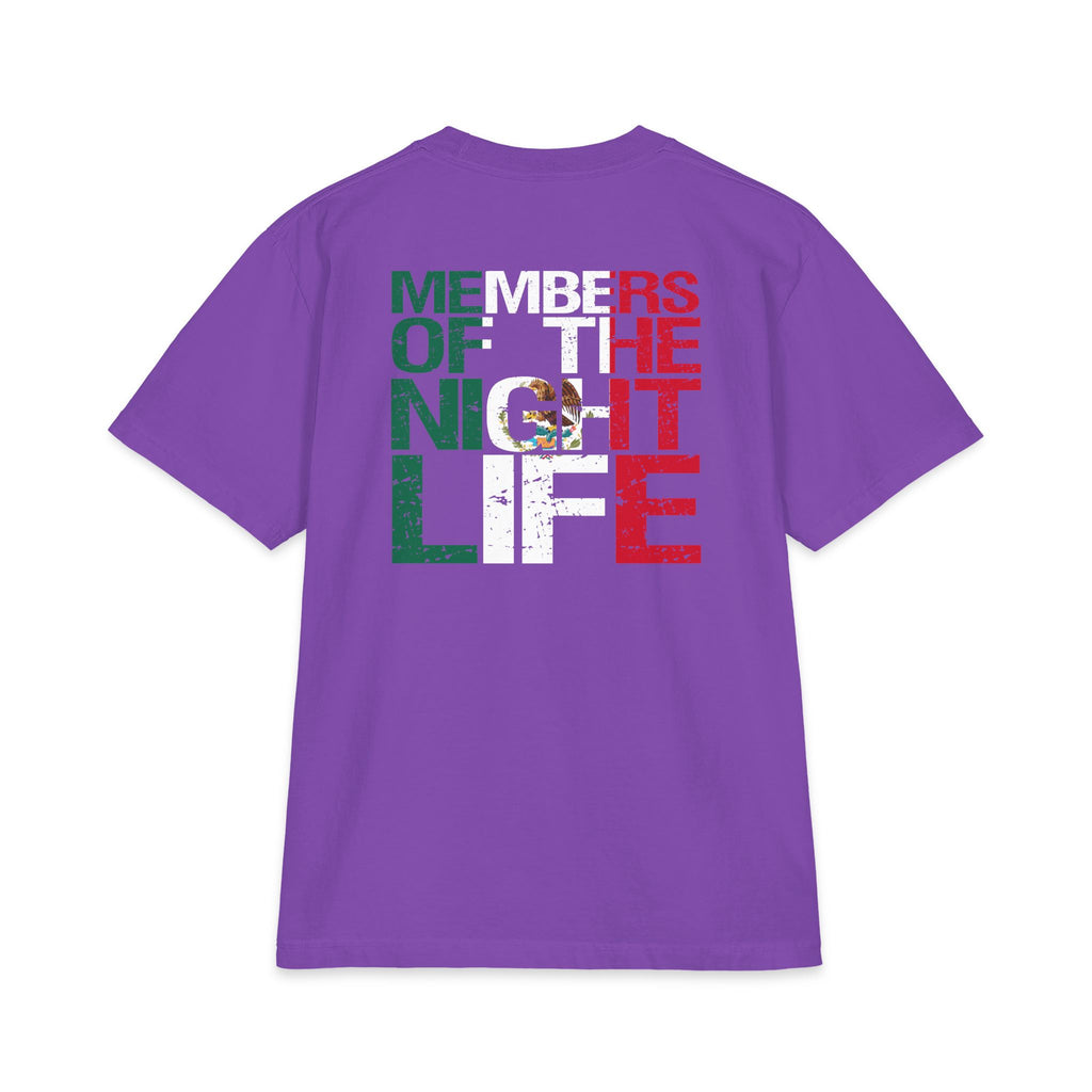 Members of the Nightlife — Mexican Flag Graphic Tee